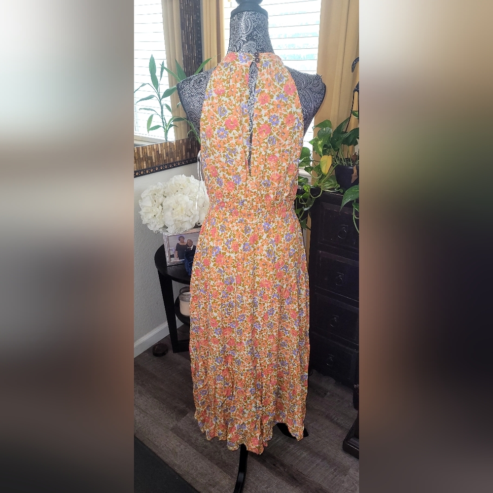 Lost + Wander Floral Halter Dress - Picture 8 of 10
